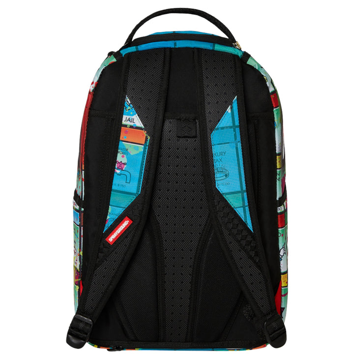 Sprayground Summer '25 MONOPOLY MAN SPRAYED BOARD DLXR BACKPACK