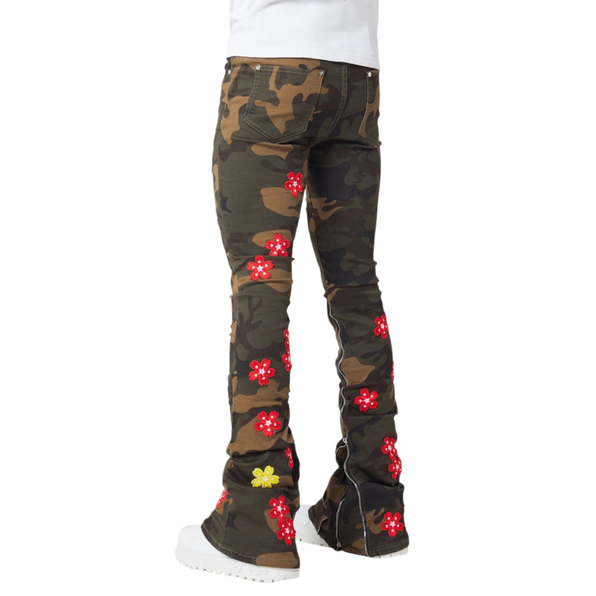 guapi迷彩デニム30 GUAPI スリムデニム 迷彩 30 - メルカリ