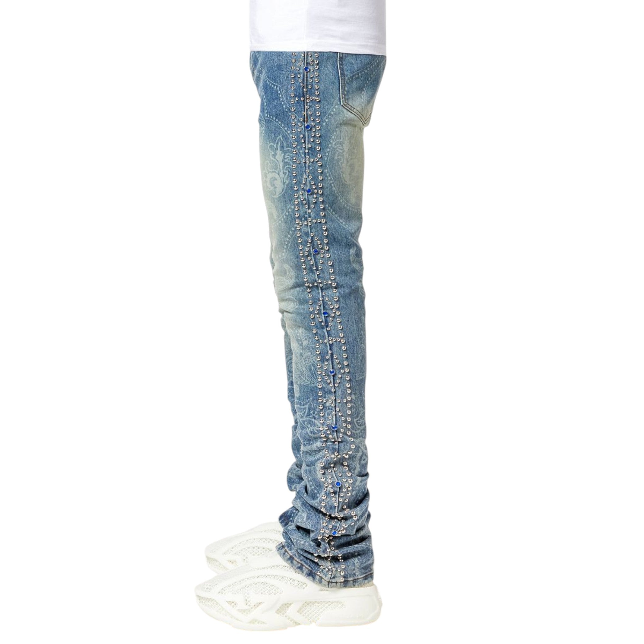 【yvng patra着用】 GUAPI BLUE STACKED DENIM yvng patra着用】 GUAPI BLUE STACKED DENIM - メルカリ