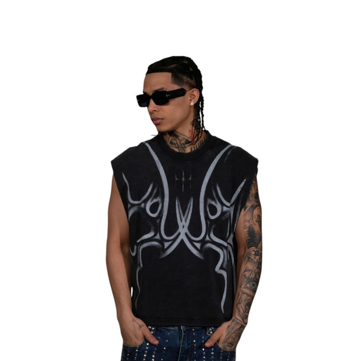 Unknown  Tank Top Black