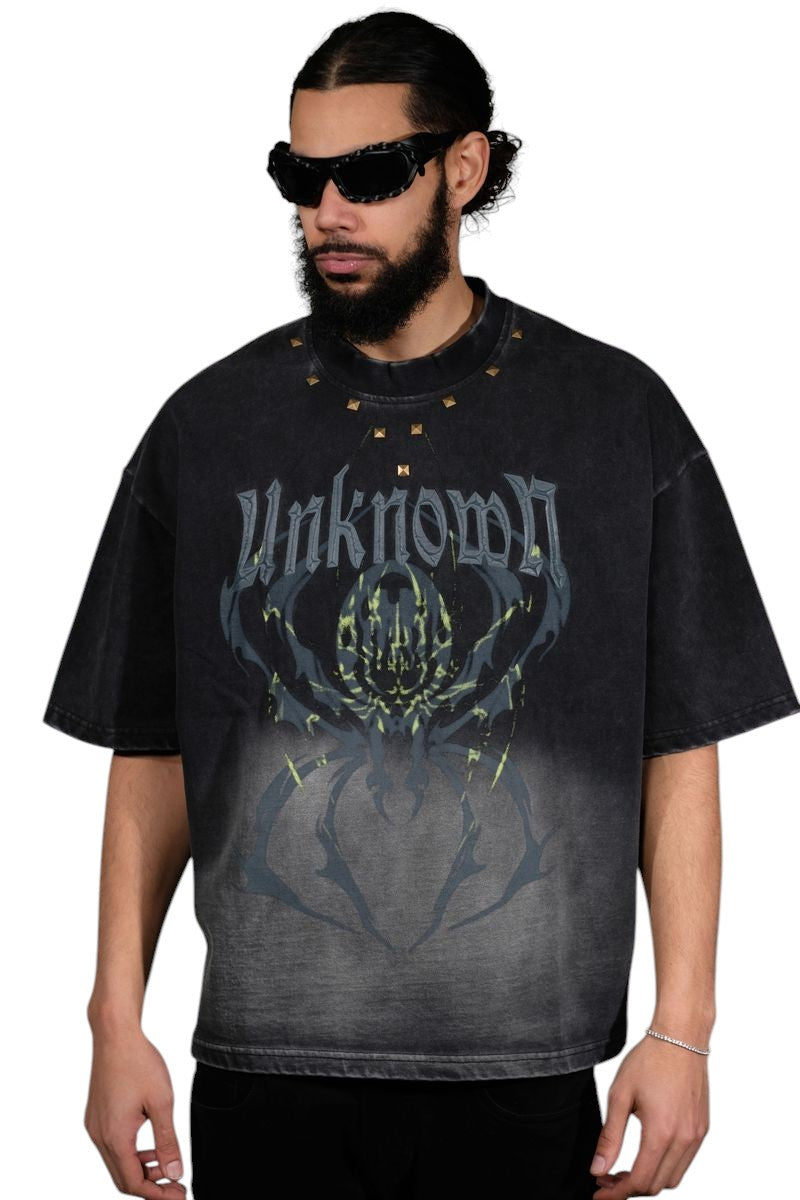 Unknown Spider Tee , Waimea Slim Fit Jean Grey  Outfit Combo