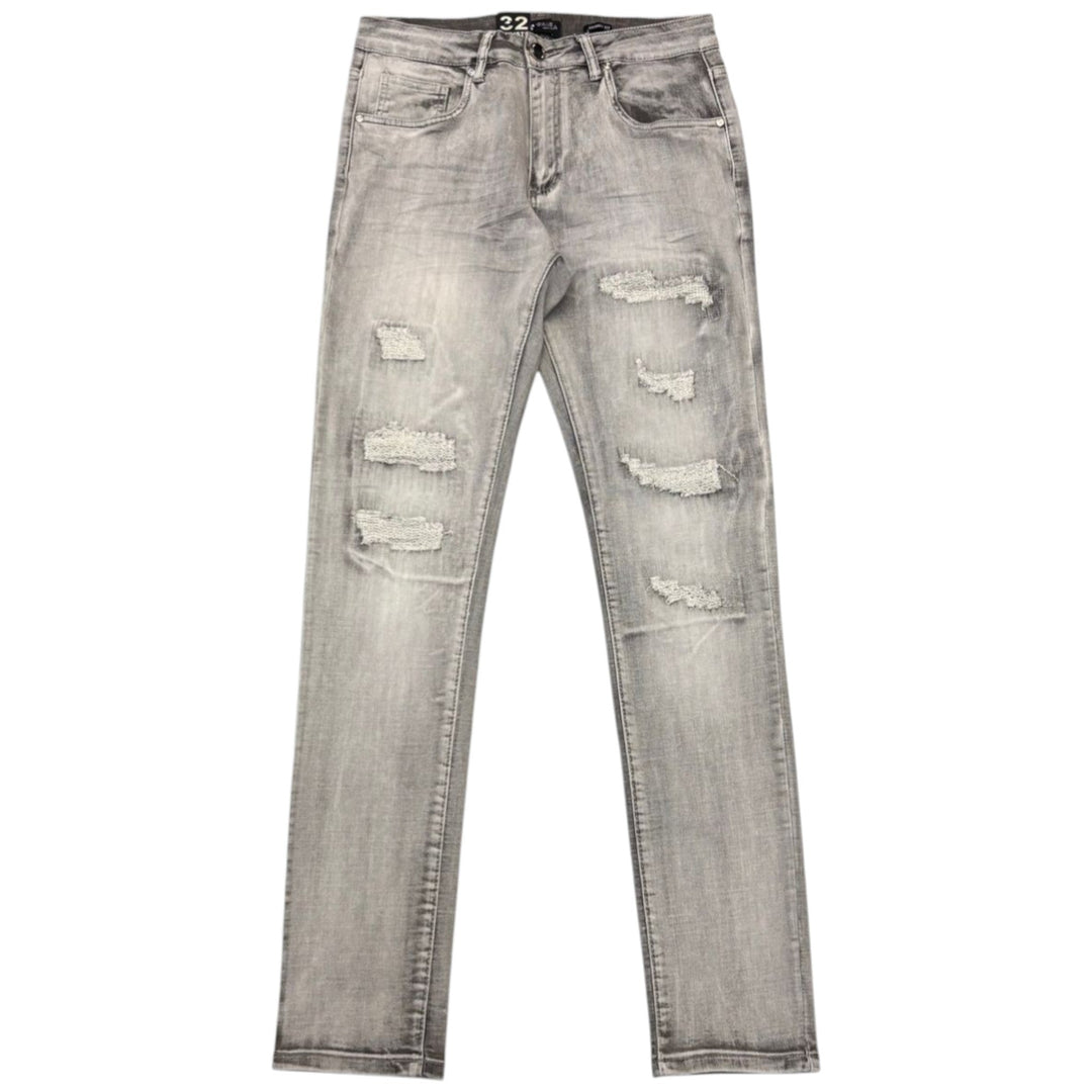 Unknown Spider Tee , Waimea Slim Fit Jean Grey  Outfit Combo