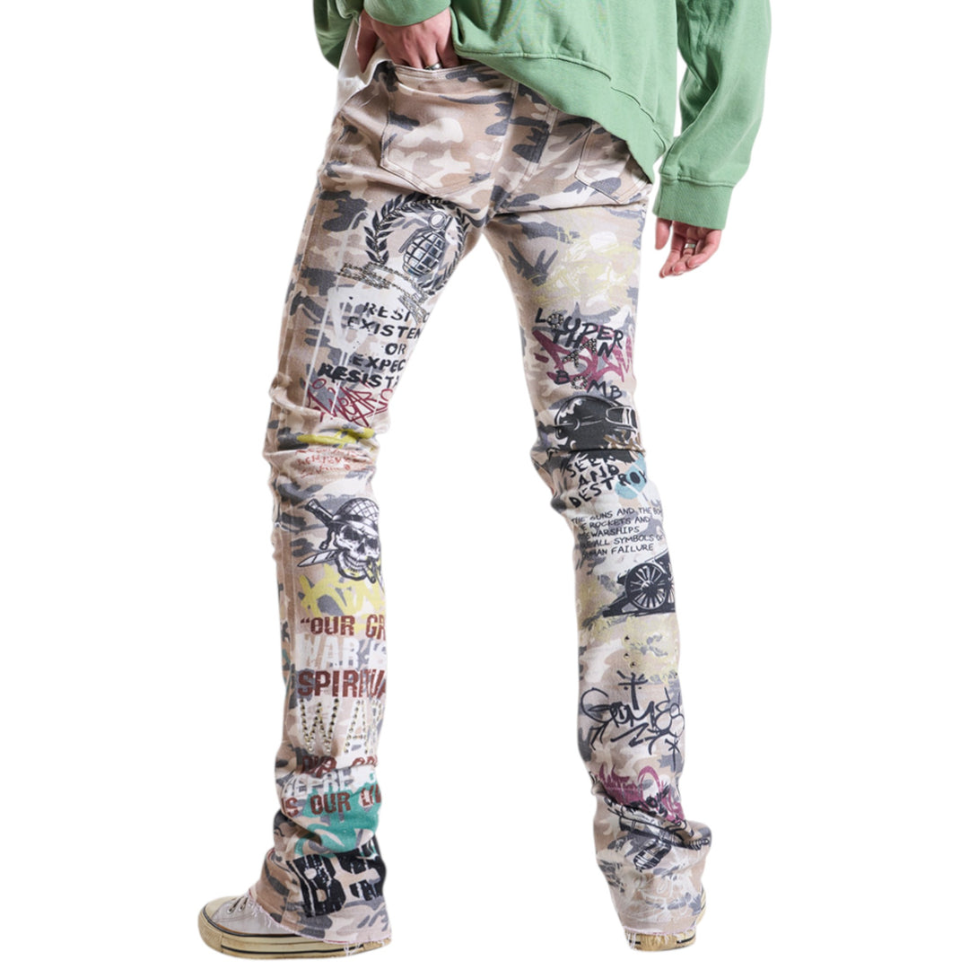 Waimea Stacked Jean Camo