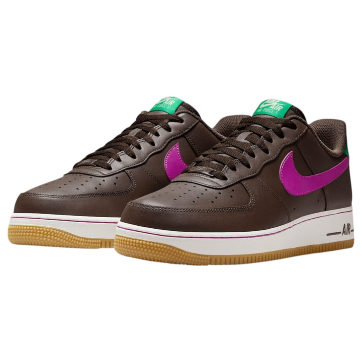 Nike Air Force 1 Low Baroque Brown Vivid Purple