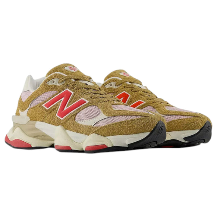 New Balance 9060 Great Plains True Red Khaki And Pink