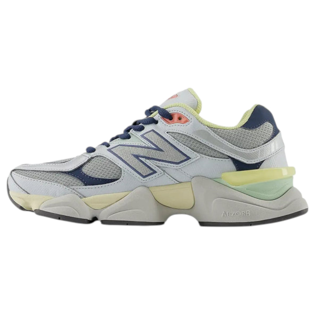 New Balance 9060 Grey Yellow Navy