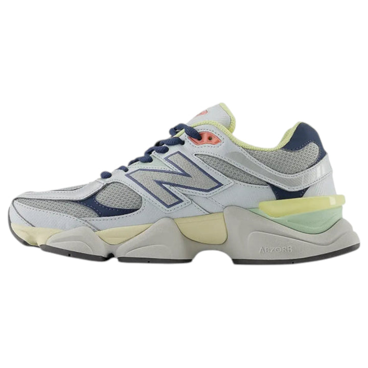 New Balance 9060 Grey Yellow Navy