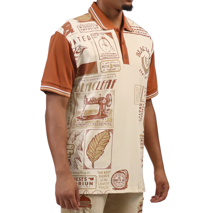 Blac Leaf Stay Elevated Polo Shirt