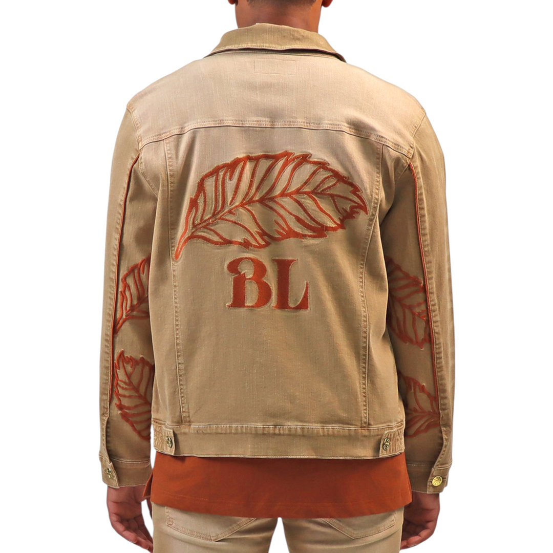 Blac Leaf Stay Elevated Denim Jacket Big & Tall