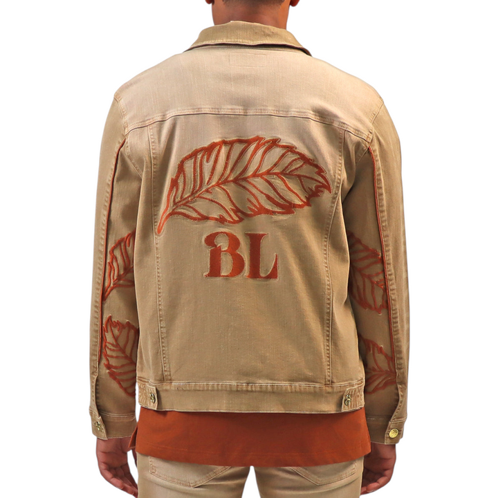 Blac Leaf Stay Elevated Denim Jacket Big & Tall