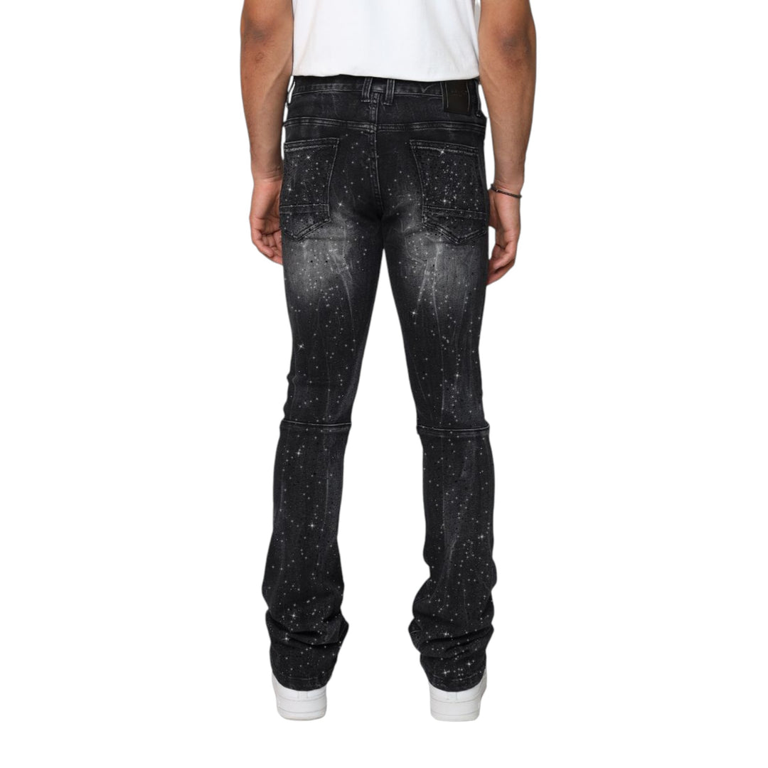 Smoke Rise JP25536 All Rhine Stone Jean