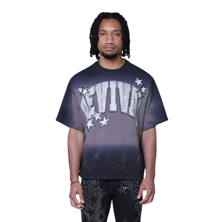 Smoke Rise Revival Stone Tee Black 1AA