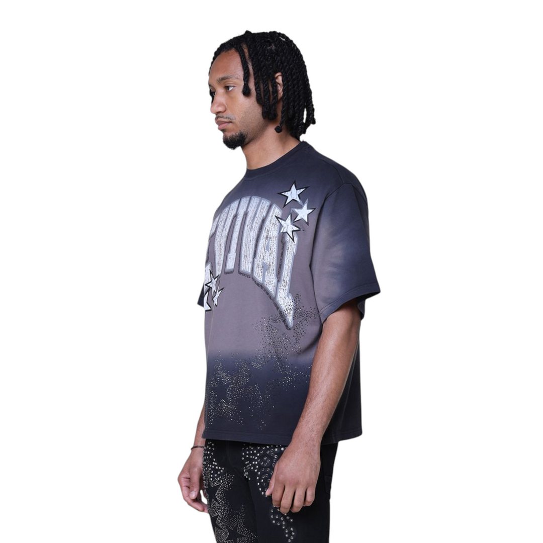 Smoke Rise Revival Stone Tee Black 1AA