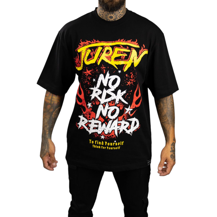 JUREN NO RISK NO REWARD BLACK SHIRT