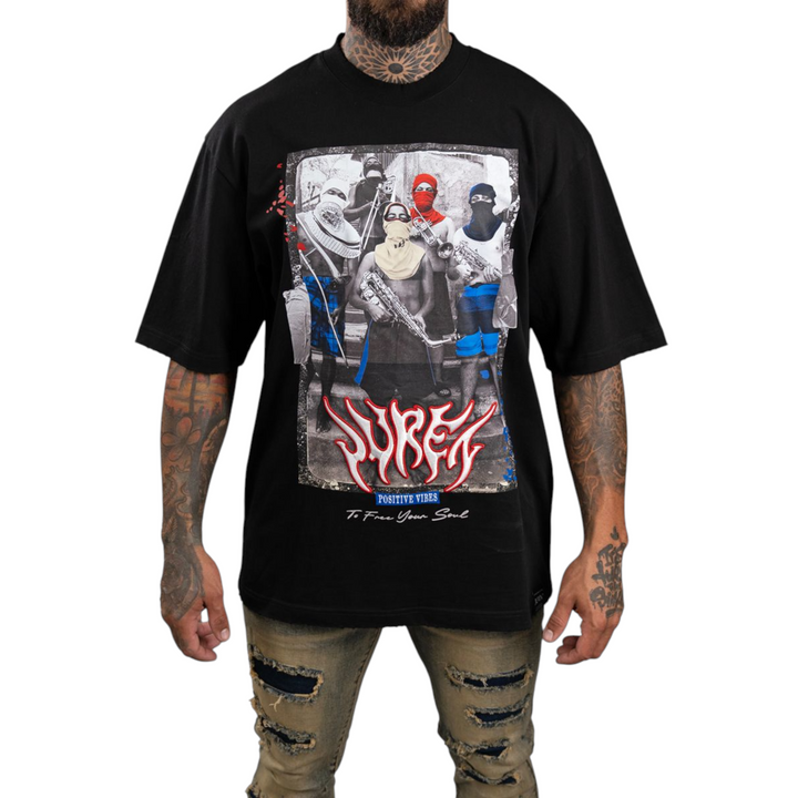 JUREN POSITIVE VIBES TO FACE YOUR SOUL SHIRT