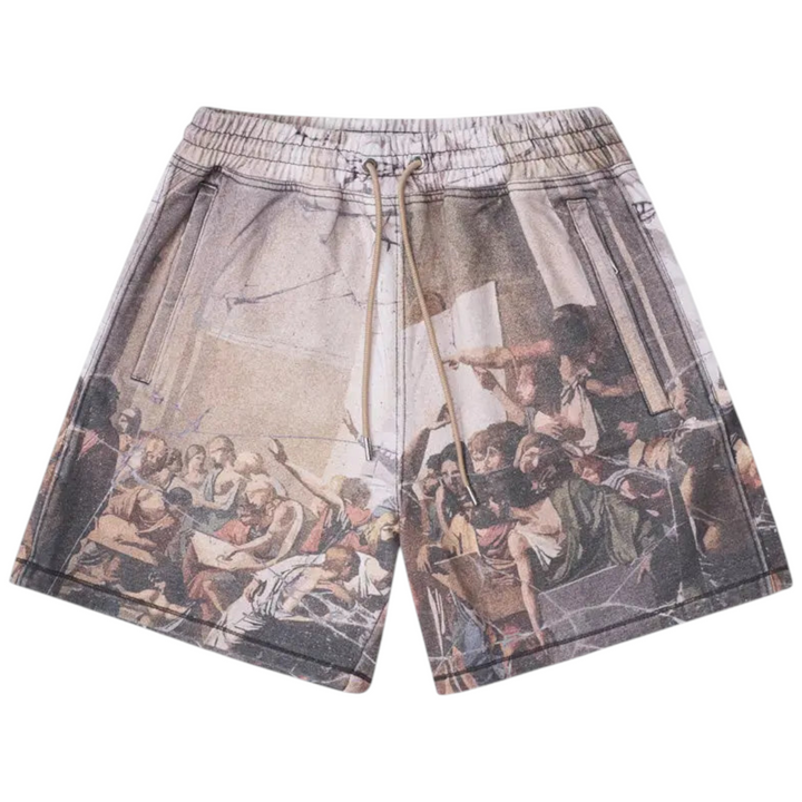 AlphaStyle Vici Printed Sweat Shorts