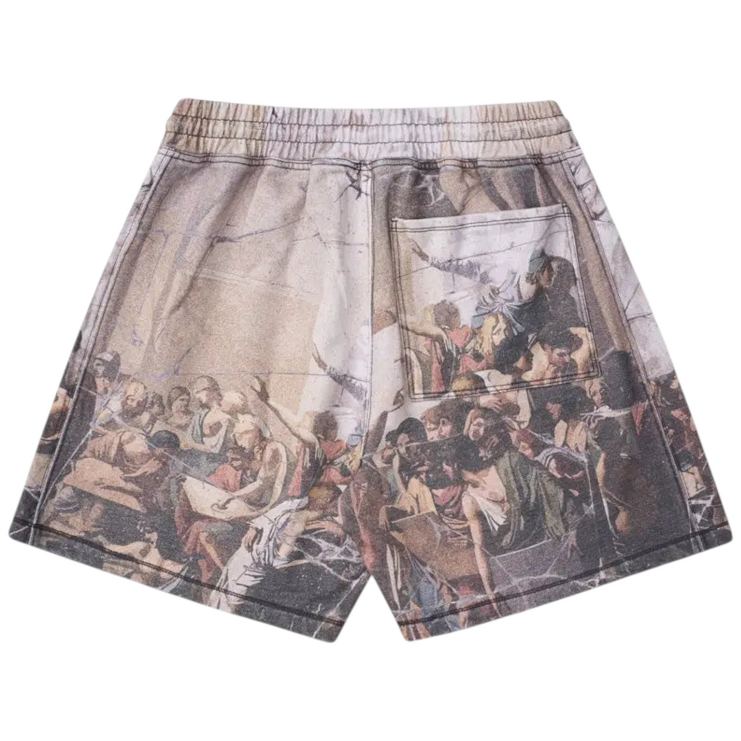 AlphaStyle Vici Printed Sweat Shorts