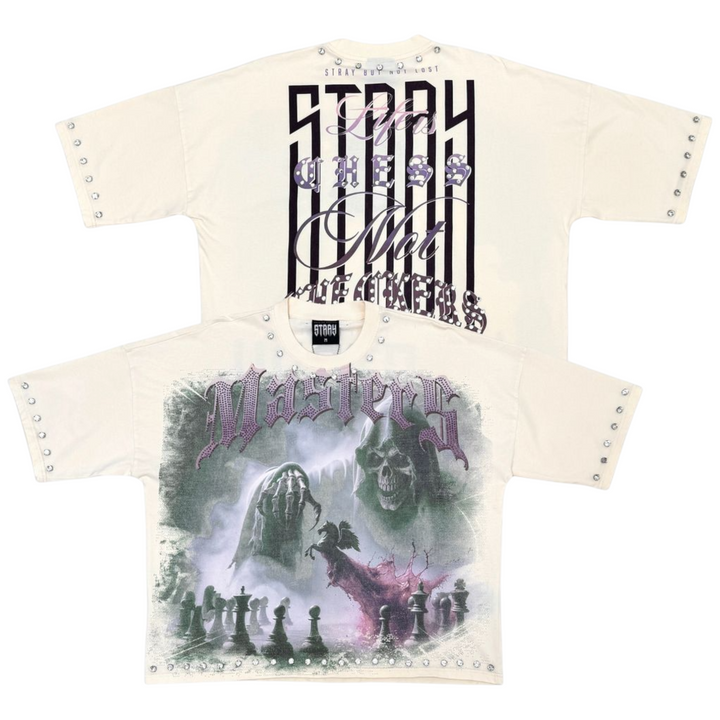 Stray Masters Crop Tee Natural