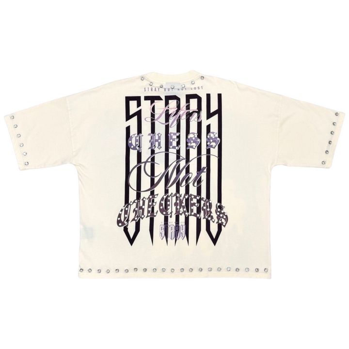 Stray Masters Crop Tee Natural