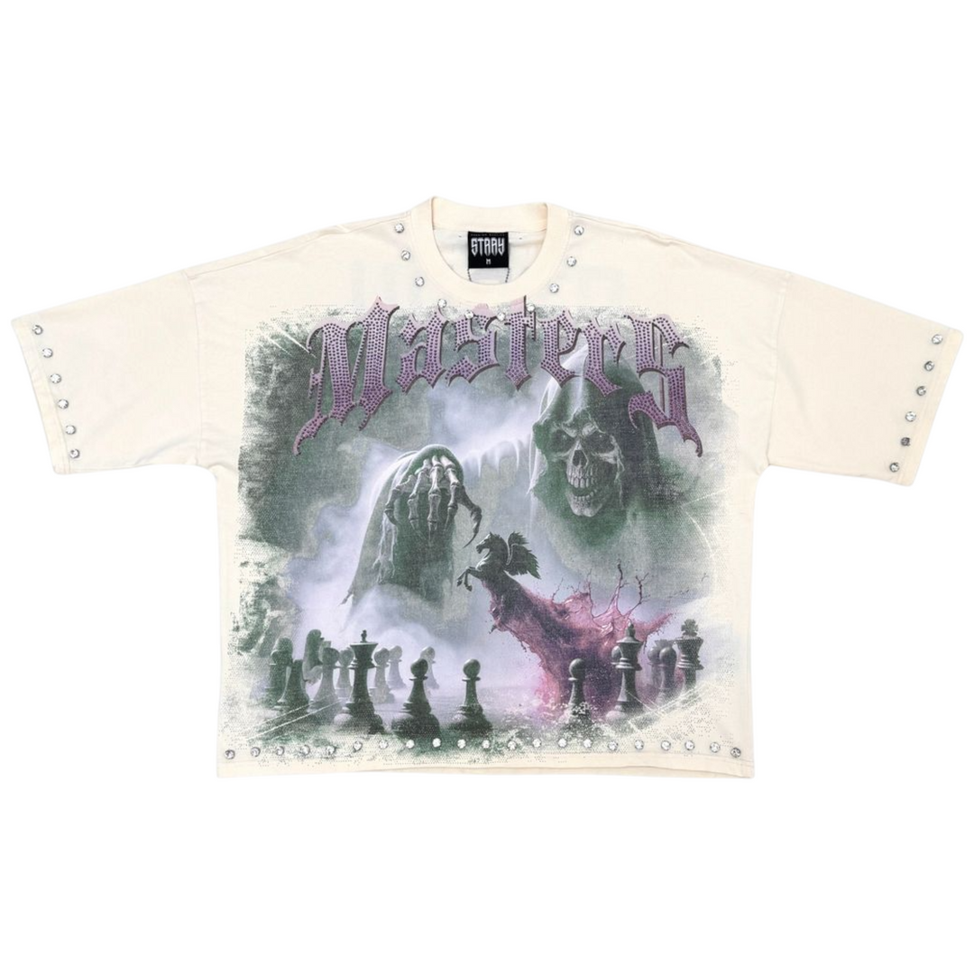 Stray Masters Crop Tee Natural