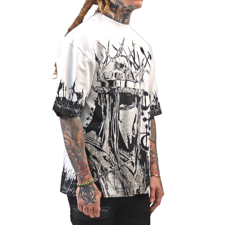 JUREN CHILD OF GOD WHITE T-SHIRT