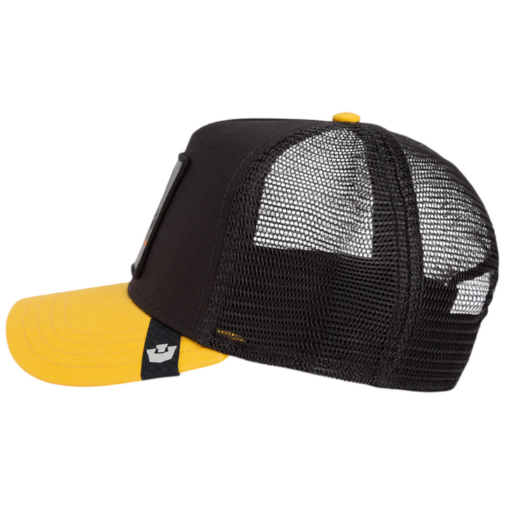 Goorin Deadly Fall 25 Hat Black With  Yellow