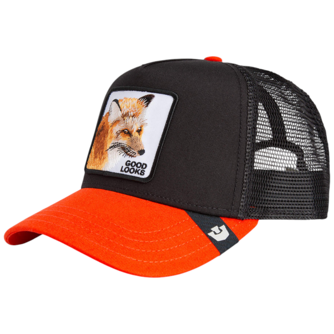 Goorin Good Looks Fox Fall 25 Hat Black With Red