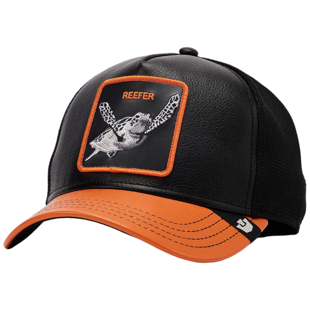 Goorin Courtside Reefer Fall 25 Hat Black With Orange