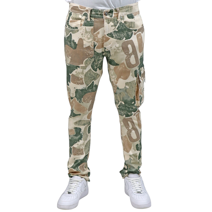Blac Leaf Rooted In Purpose Camo Twill Pants Big & Tall Olive