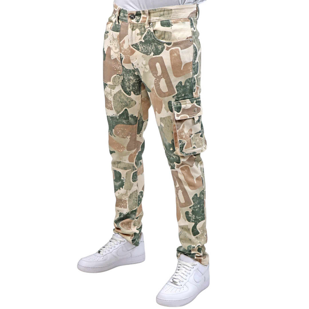 Blac Leaf Rooted In Purpose Camo Twill Pants Big & Tall Olive