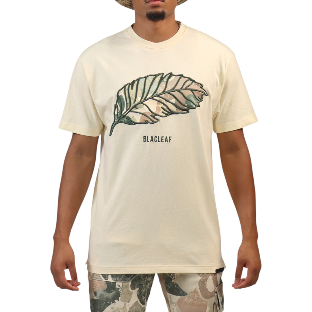 Blac Leaf Rooted In Purpose Camo Bucket Hat & Embracing Life Shirt & Root in Purpose Camo Short  Bundle