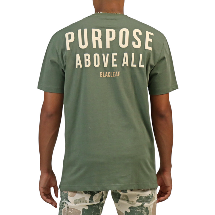 Blac Leaf Purpose Above All Shirt Big & Tall Olive