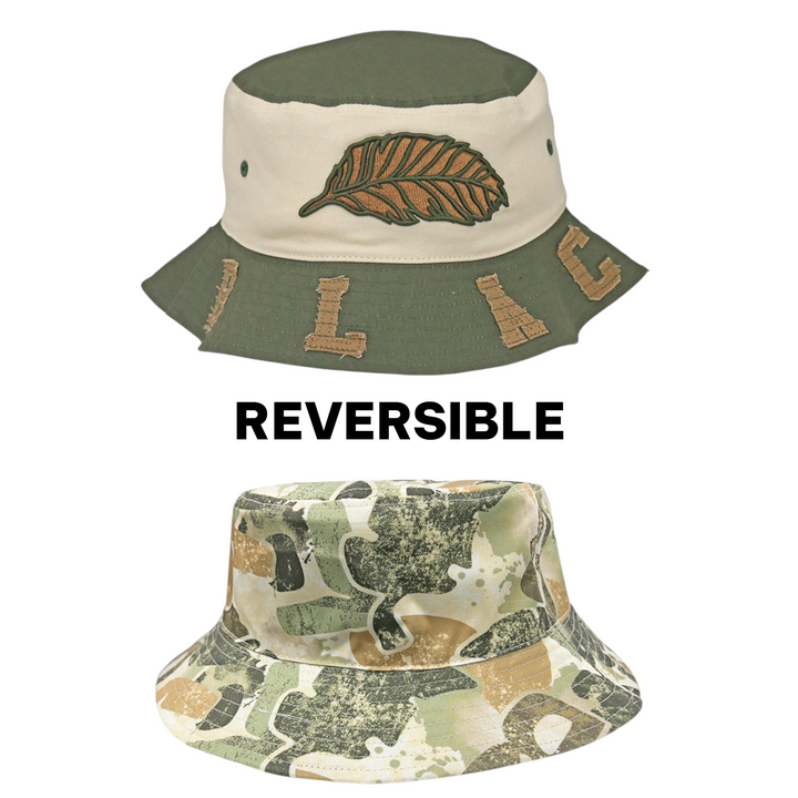 Blac Leaf Rooted In Purpose Camo Bucket Hat