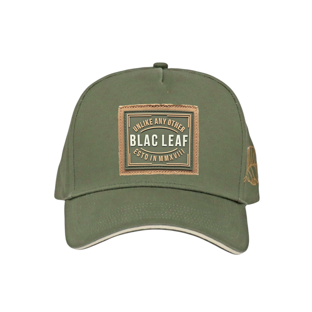 Blac Leaf Unlike Any Other Trucker Hat Olive & Button Up Shirt Olive & Denim Jeans Sage Soil  Bundle