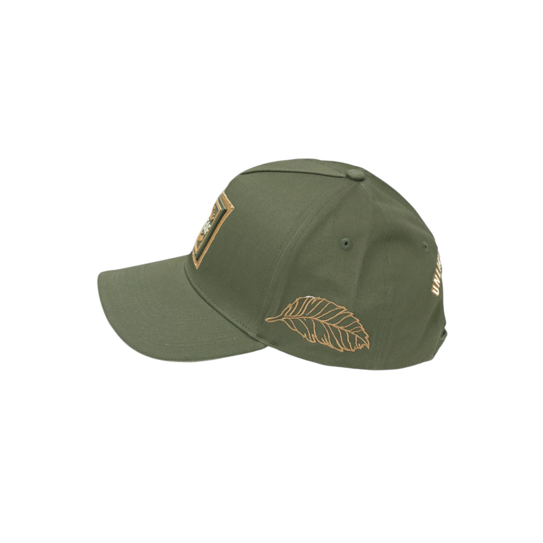 Blac Leaf Unlike Any Other Trucker Hat Olive