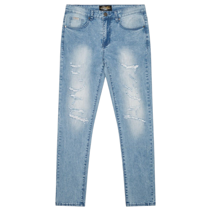 Premium Milano Milan Slim Straight Fit Jean Blue