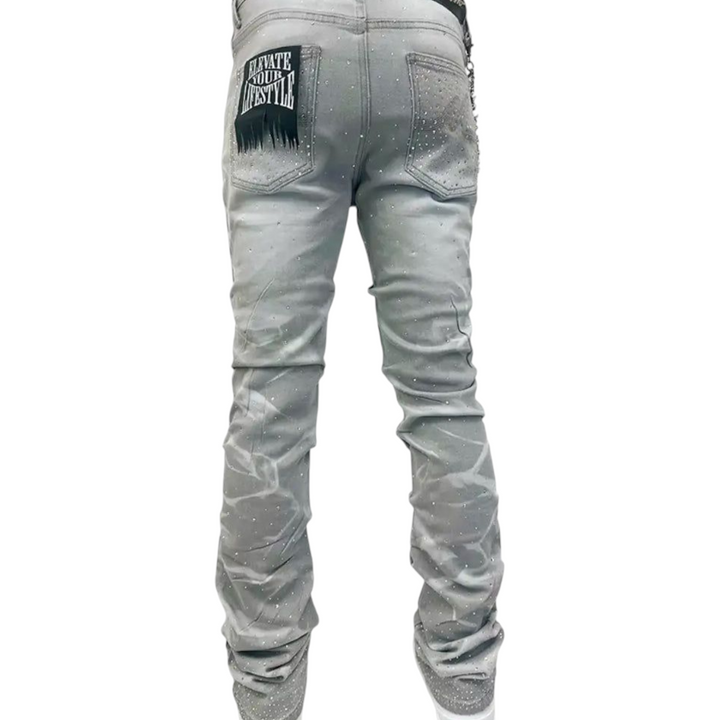 Premium Milano Riviera Stacked Jean