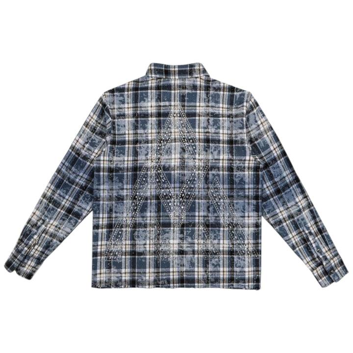 Paper Money Flannel Button Up