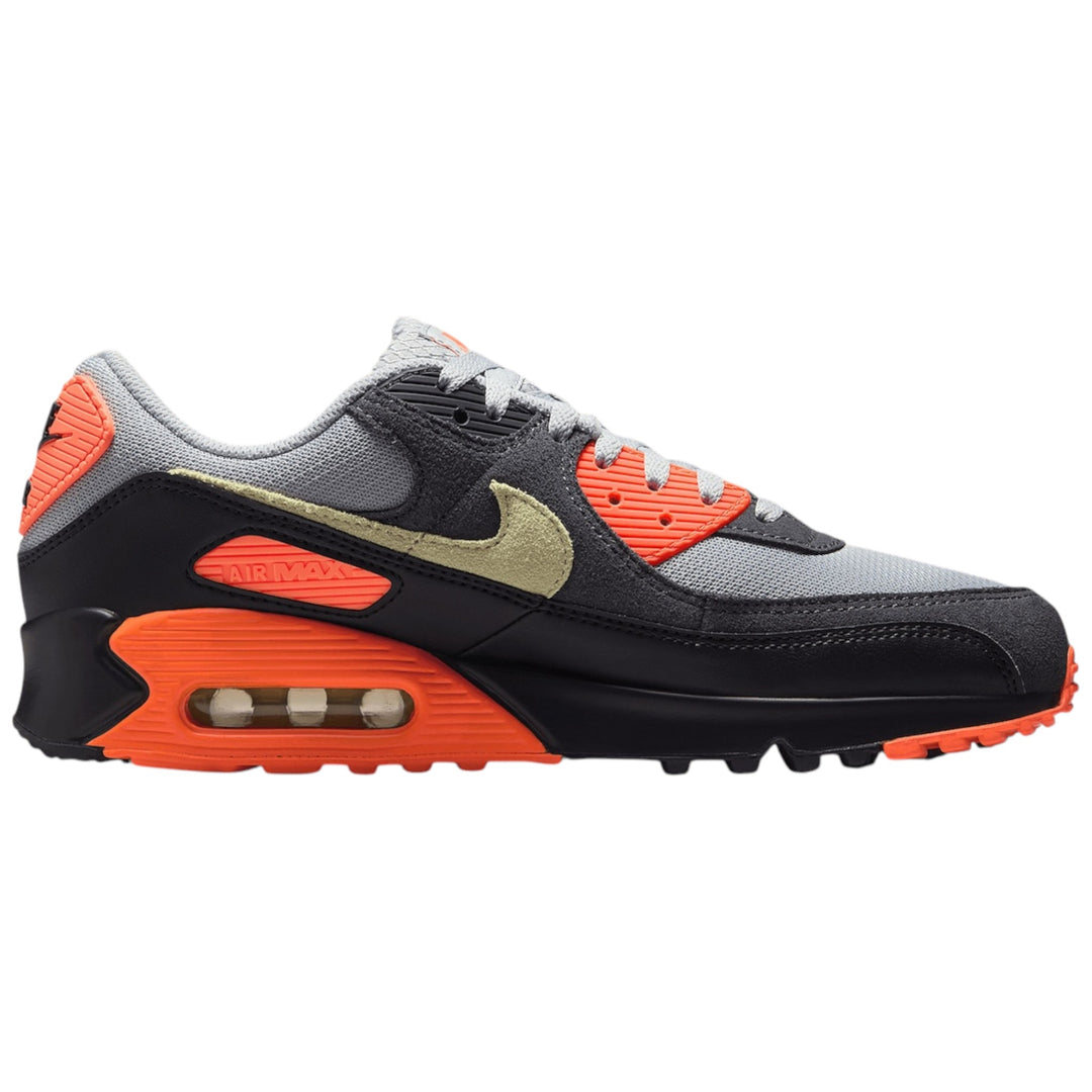 Nike Air Max 90 Light Smoke Grey Hyper Crimson