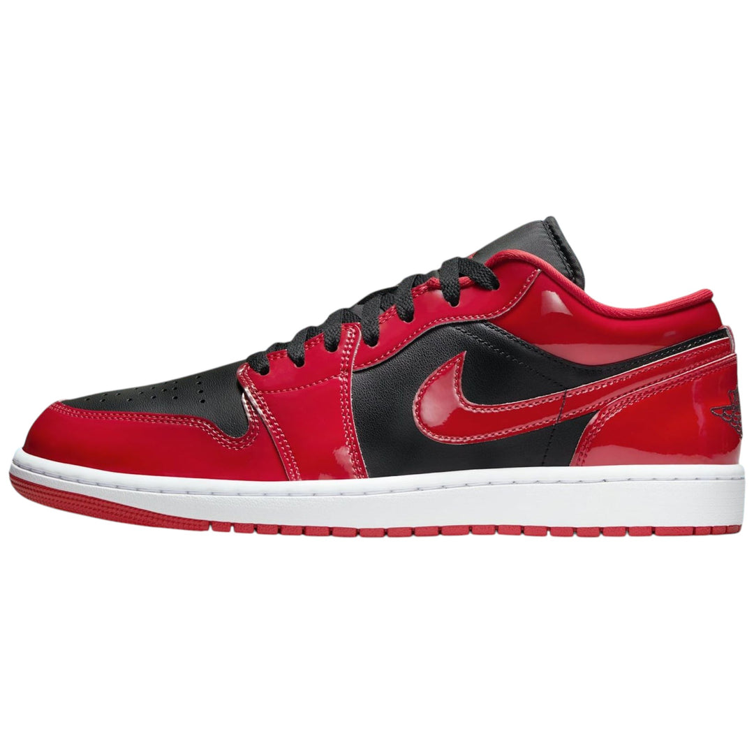 Jordan 1 Low SE Patent Varsity Red Black