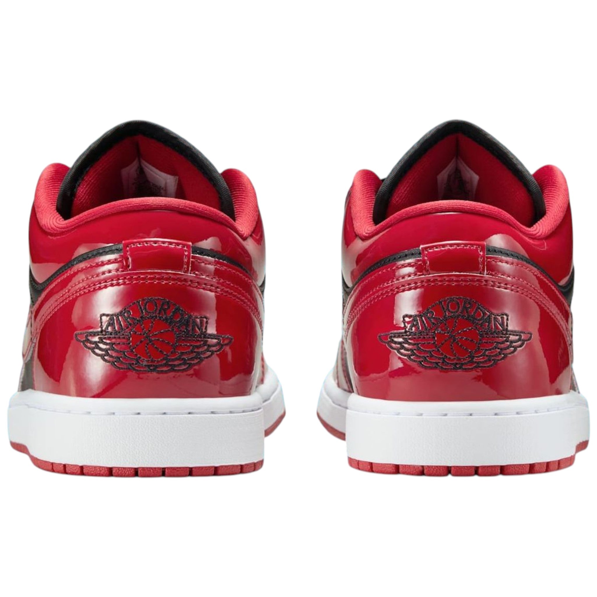 Jordan 1 Low SE Patent Varsity Red Black – Purple Carpet Miami