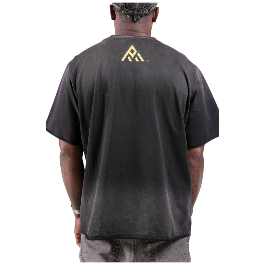 Paper Money 247 Tee with Rhinestones Black