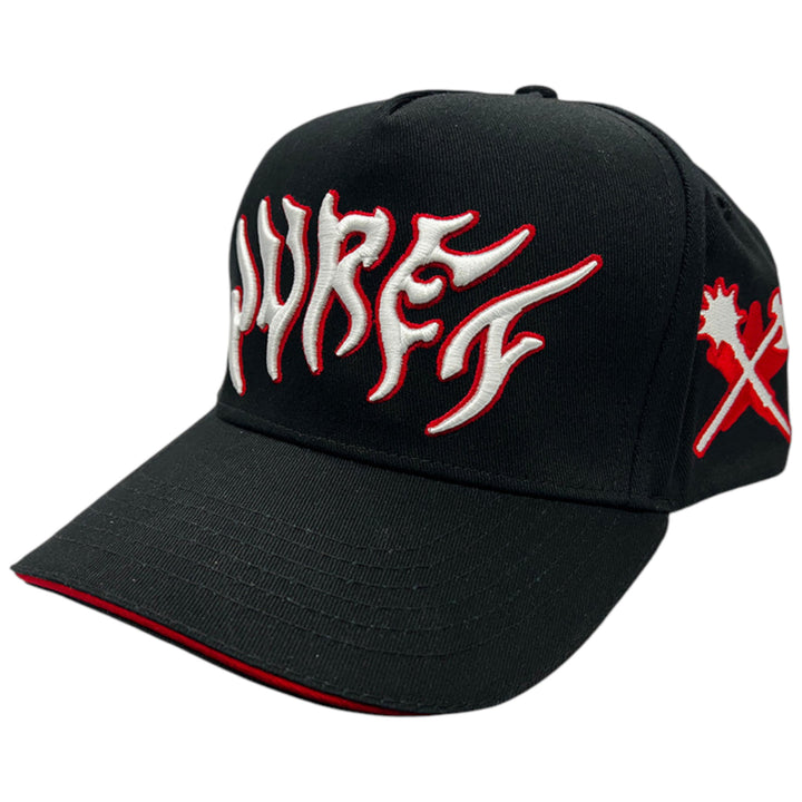 Juren Branded Black Trucker Hat