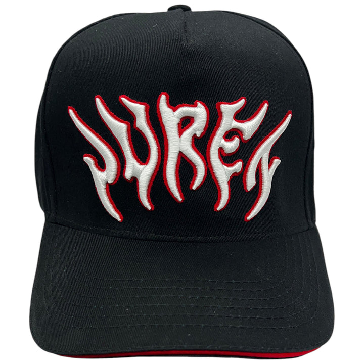 Juren Branded Black Trucker Hat