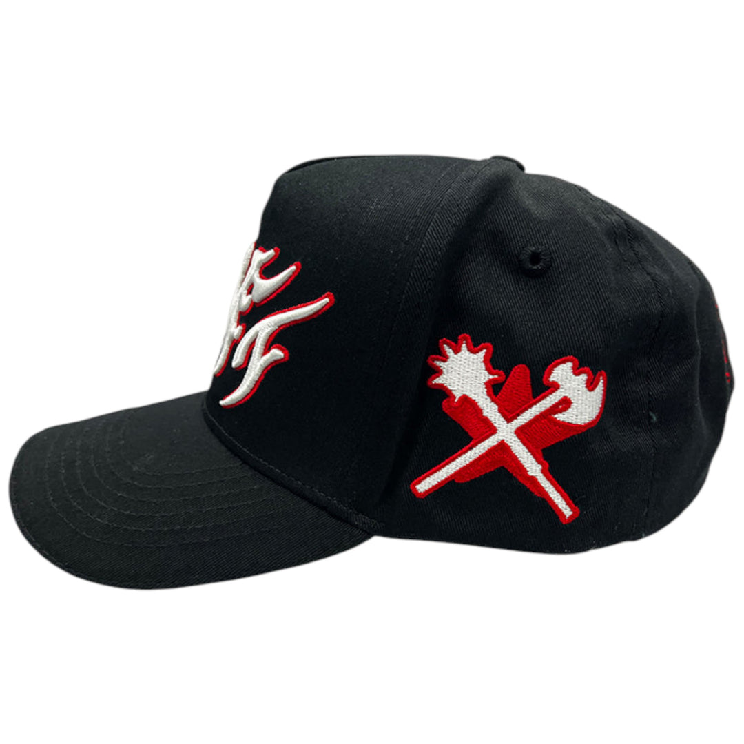 Juren Branded Black Trucker Hat