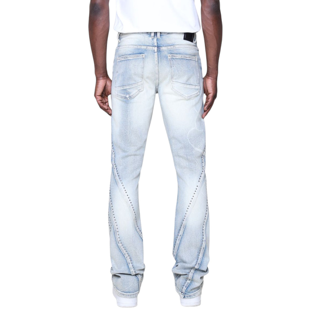 Smoke Rise Barbwire Stone Stack Jean Cascade