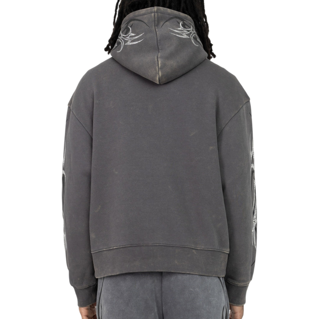 Smoke Rise Eternity Oversize Hoodie Asphalt