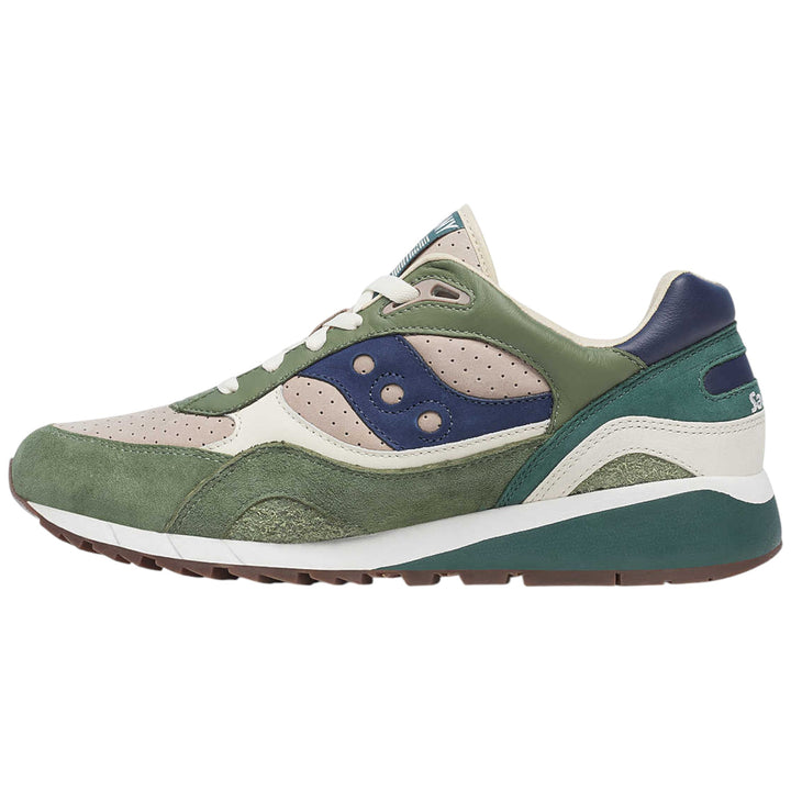 Saucony Shadow 6000 Premium Retro Suede Sneaker Beige Olive
