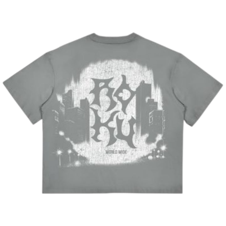 Roku Loyal Beast Crop Shirt Concrete