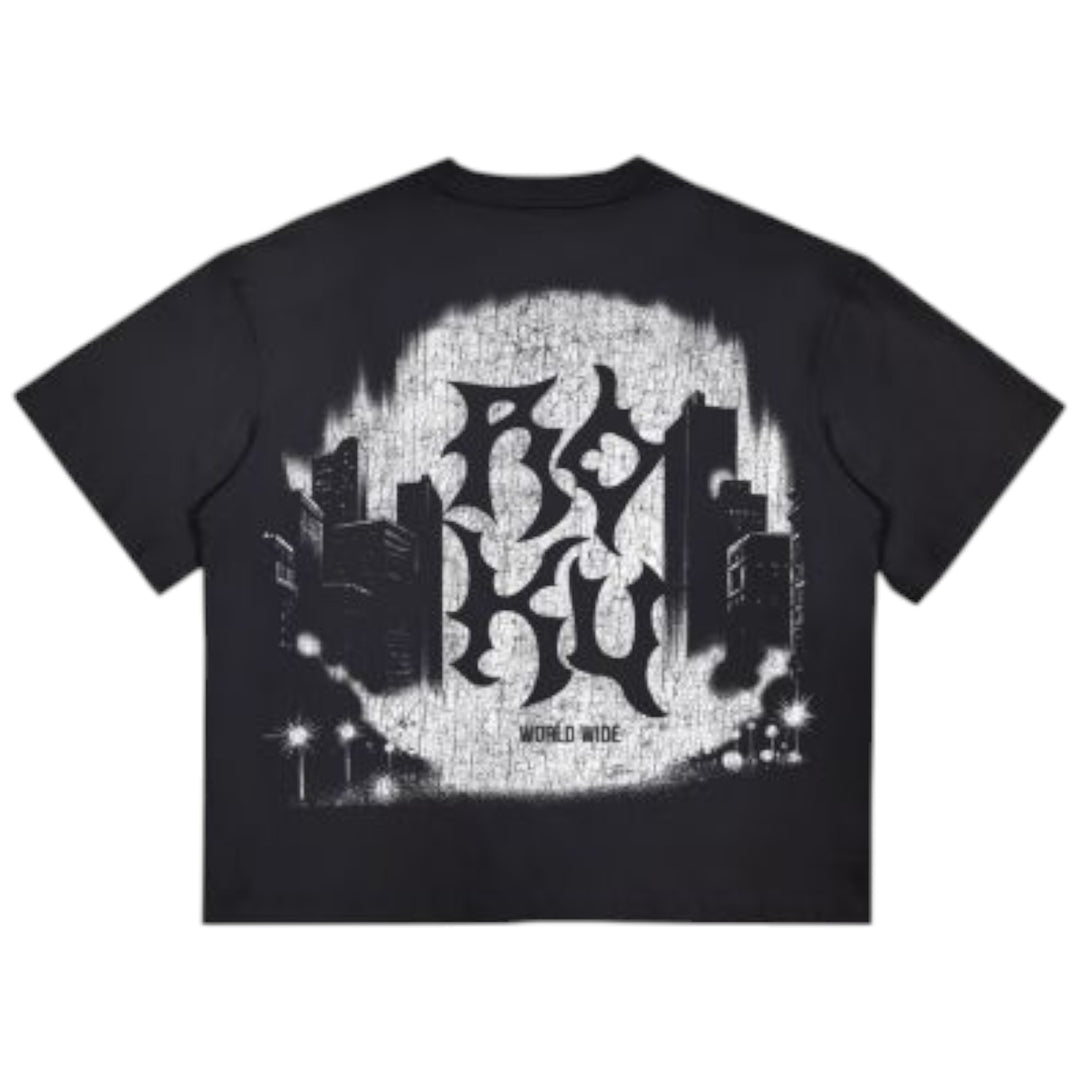 Roku Loyal Beast Crop Shirt Black